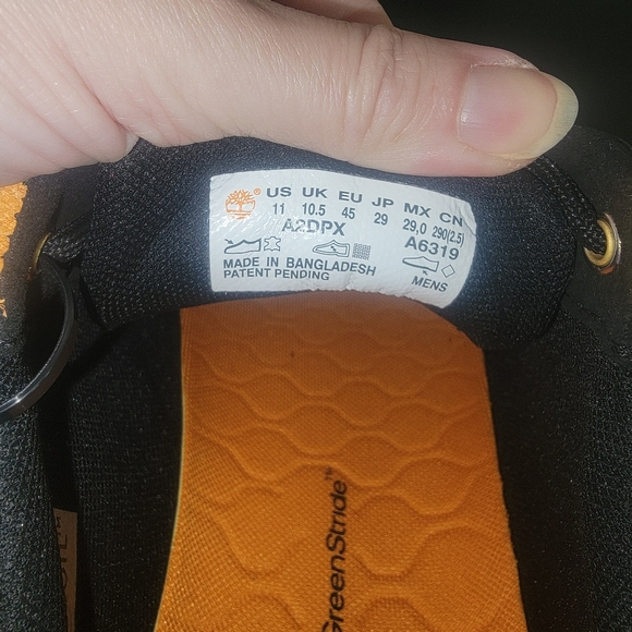 Timberland Greenstride ReBOTL Sneaker Mens Shoe Size 11 Black NWOT - Picture 8 of 8